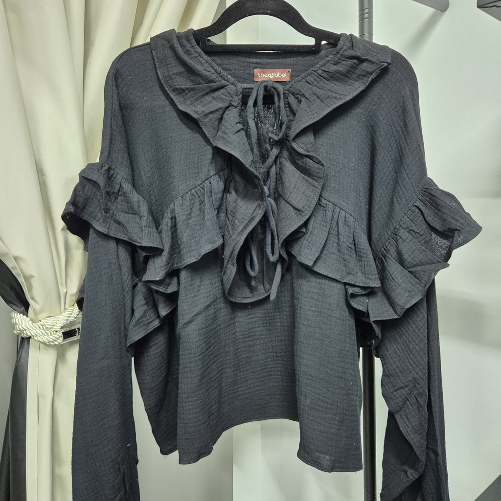 Thara Ruffles Blouse (By thecglabel - Cotton Foam Series)