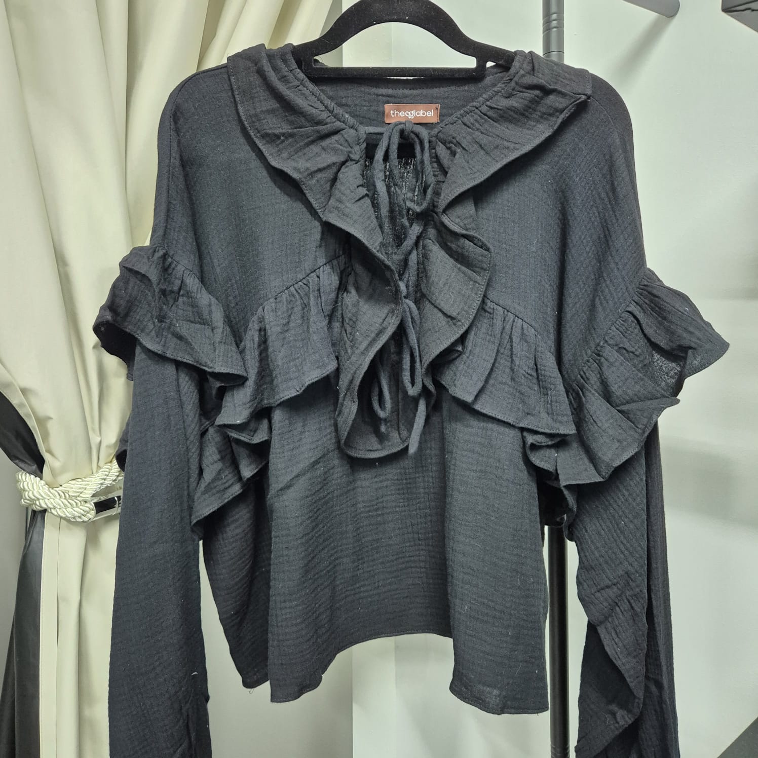 Thara Ruffles Blouse (By thecglabel - Cotton Foam Series)