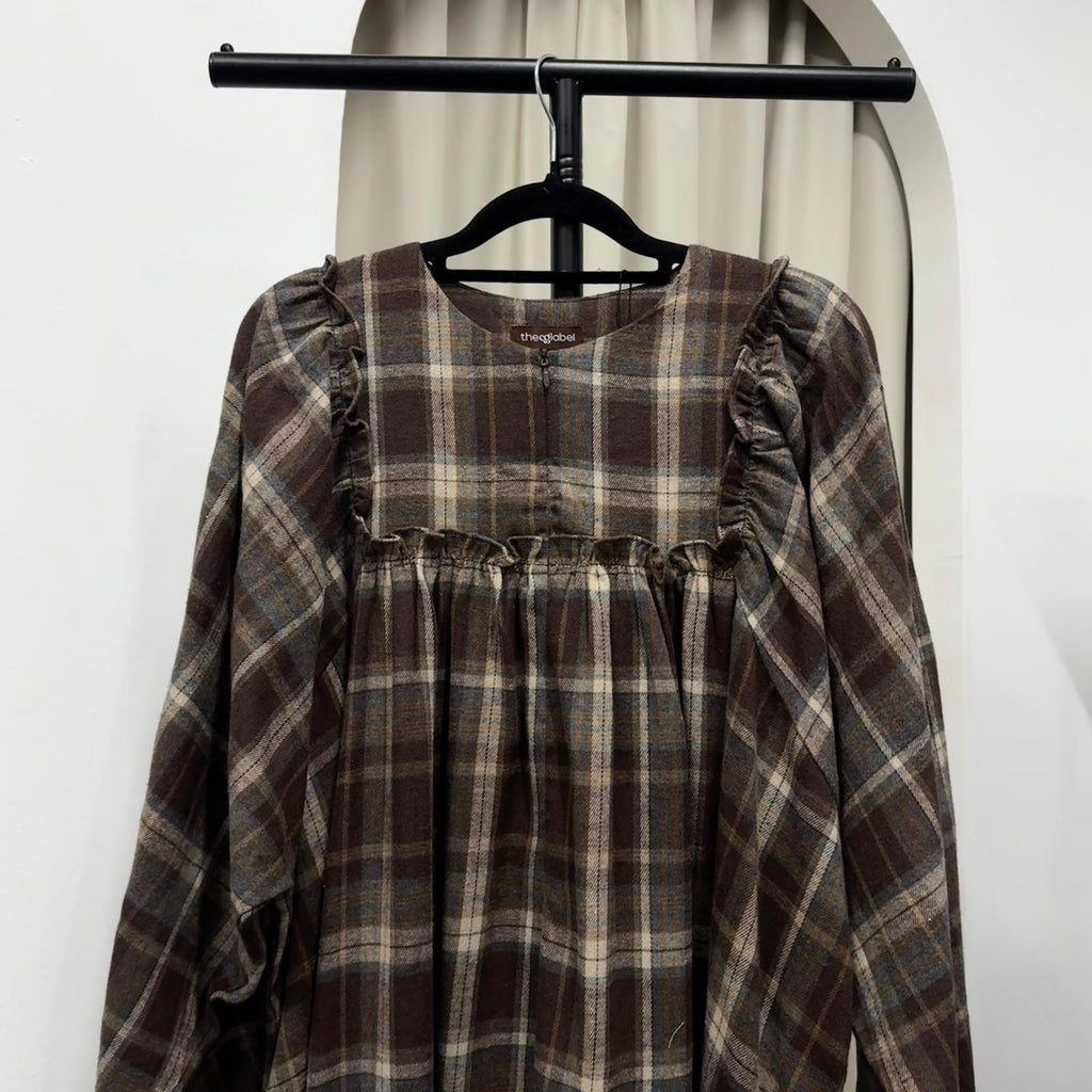 Serina Dress (CGLABEL - Flannel)