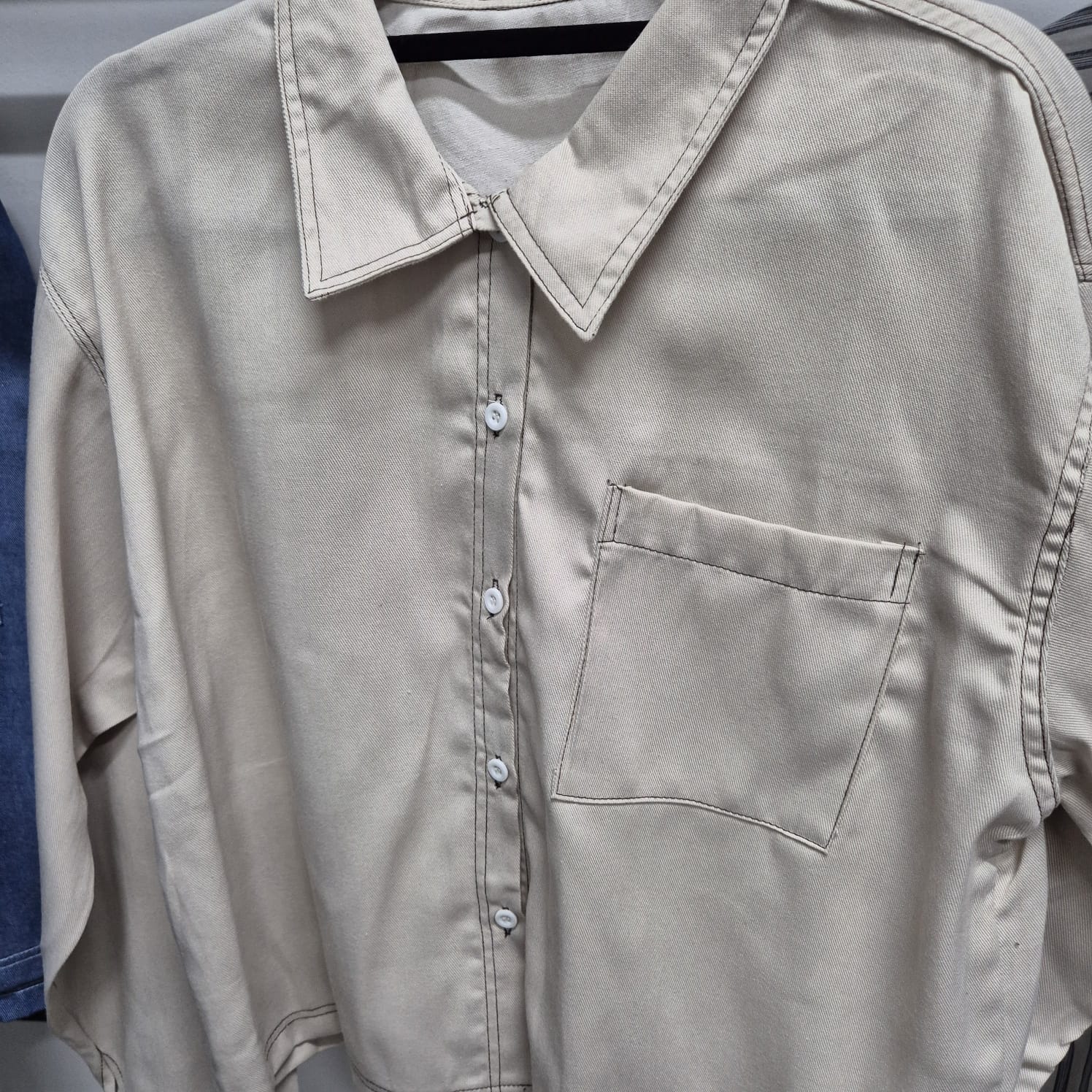 Boxy Denim Top (Curated Series)