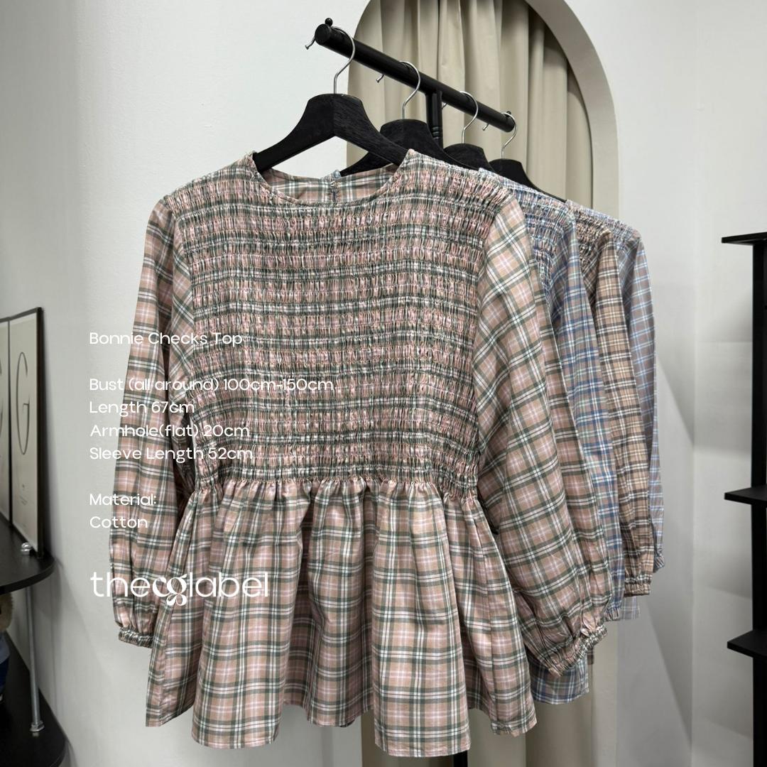 Bonnie Checks Top (CG CURATED)