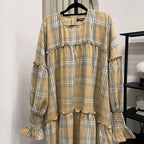 Santorini Ruffle Dress (CGlabel - Flannel)