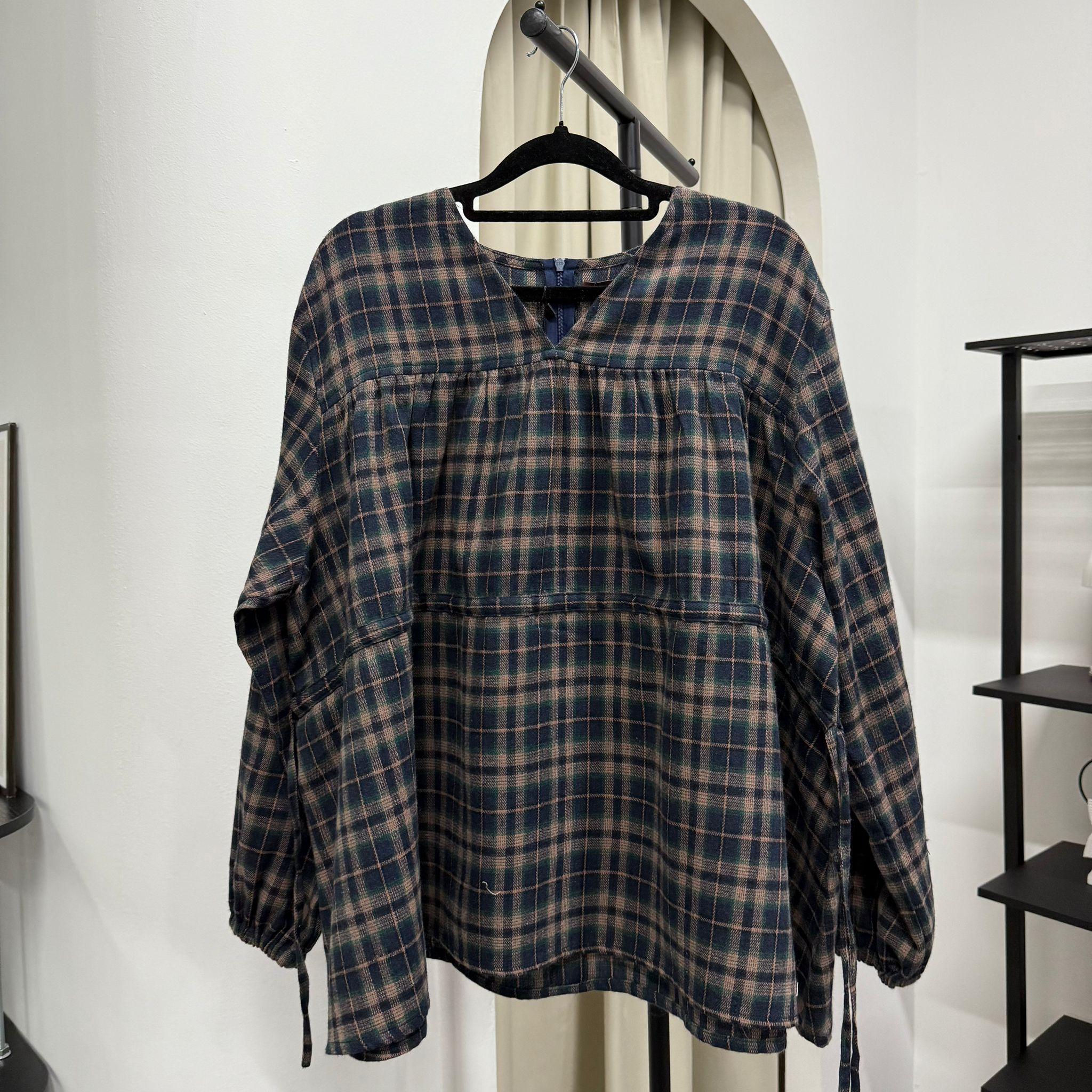 Strings Blouse (CGLABEL - Flannel)