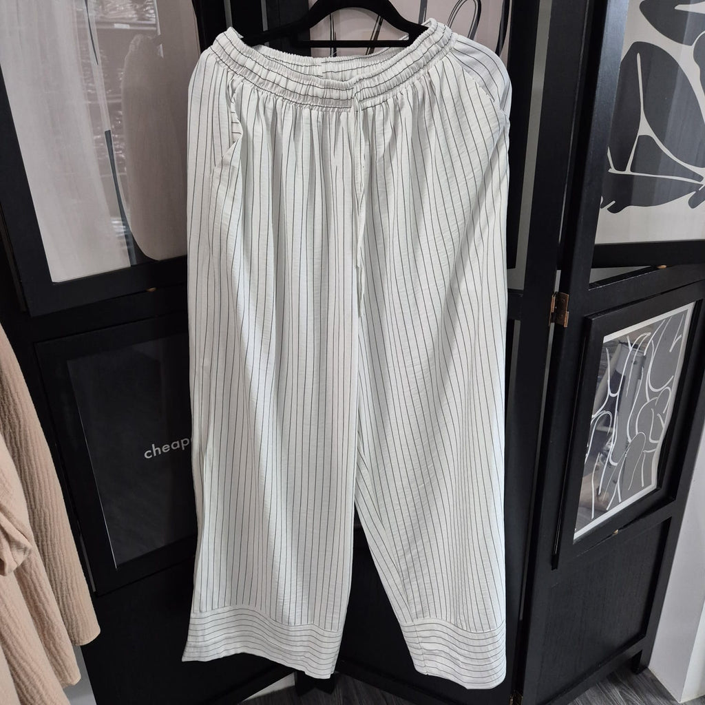 Relax Pants (by thecglabel - Striped Linen Woven Material)