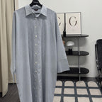 Shirt Dress (CGLABEL - Linen Stripes)