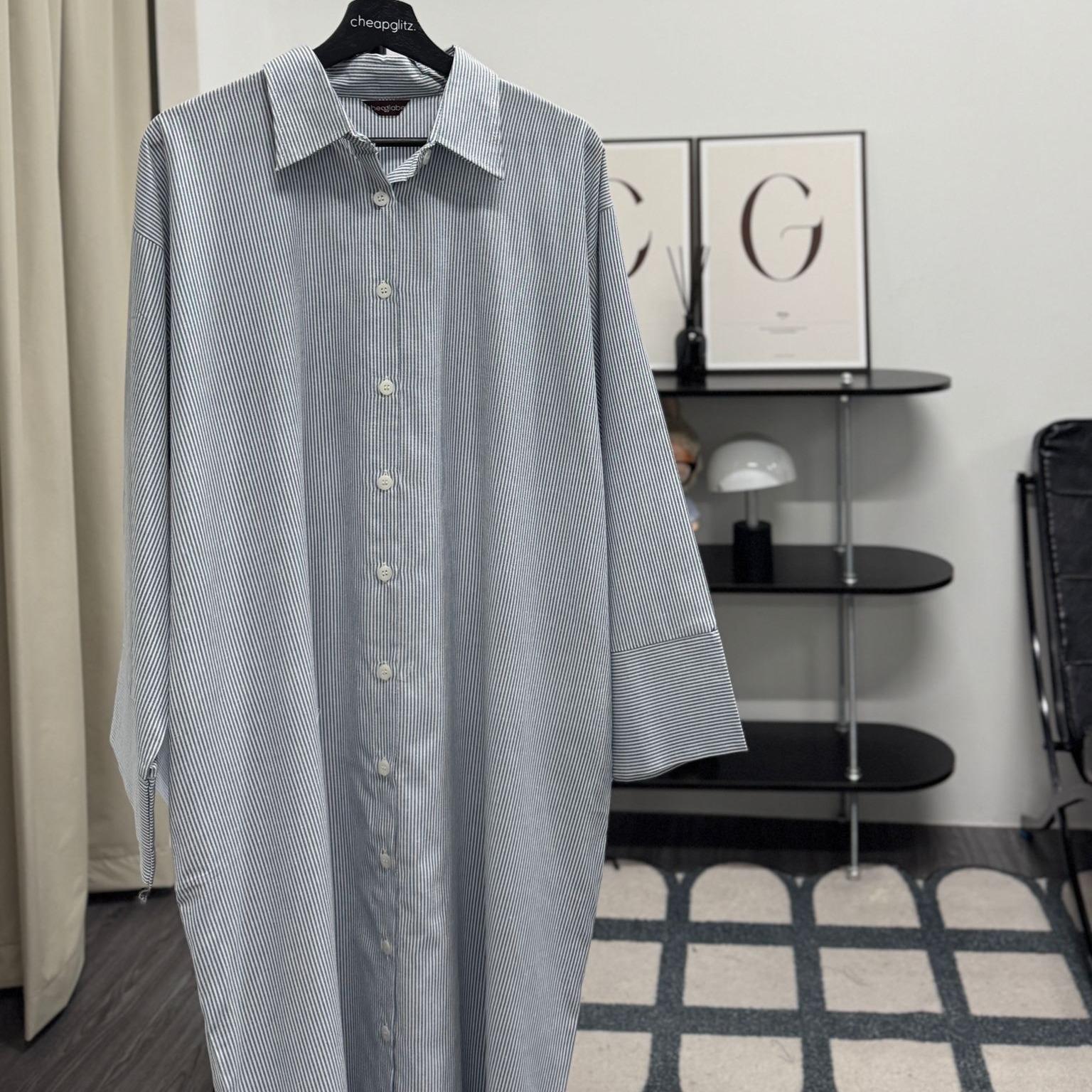 Shirt Dress (CGLABEL - Linen Stripes)