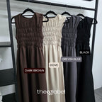 Smock Sleeveless Dress V.3 ( By thecglabel - Plain Linen Series)