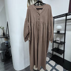 Linen Button Tunik (Curated Series)
