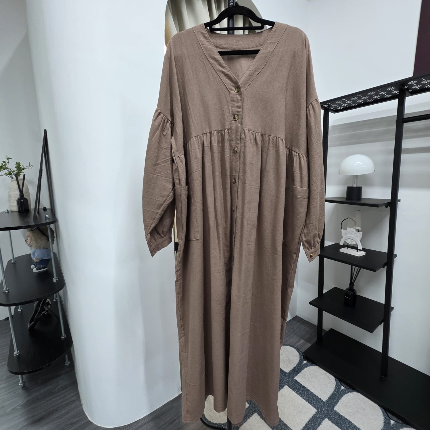 Linen Button Tunik (Curated Series)