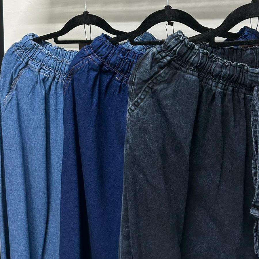Frill Denim Pants (CG Curated Series)