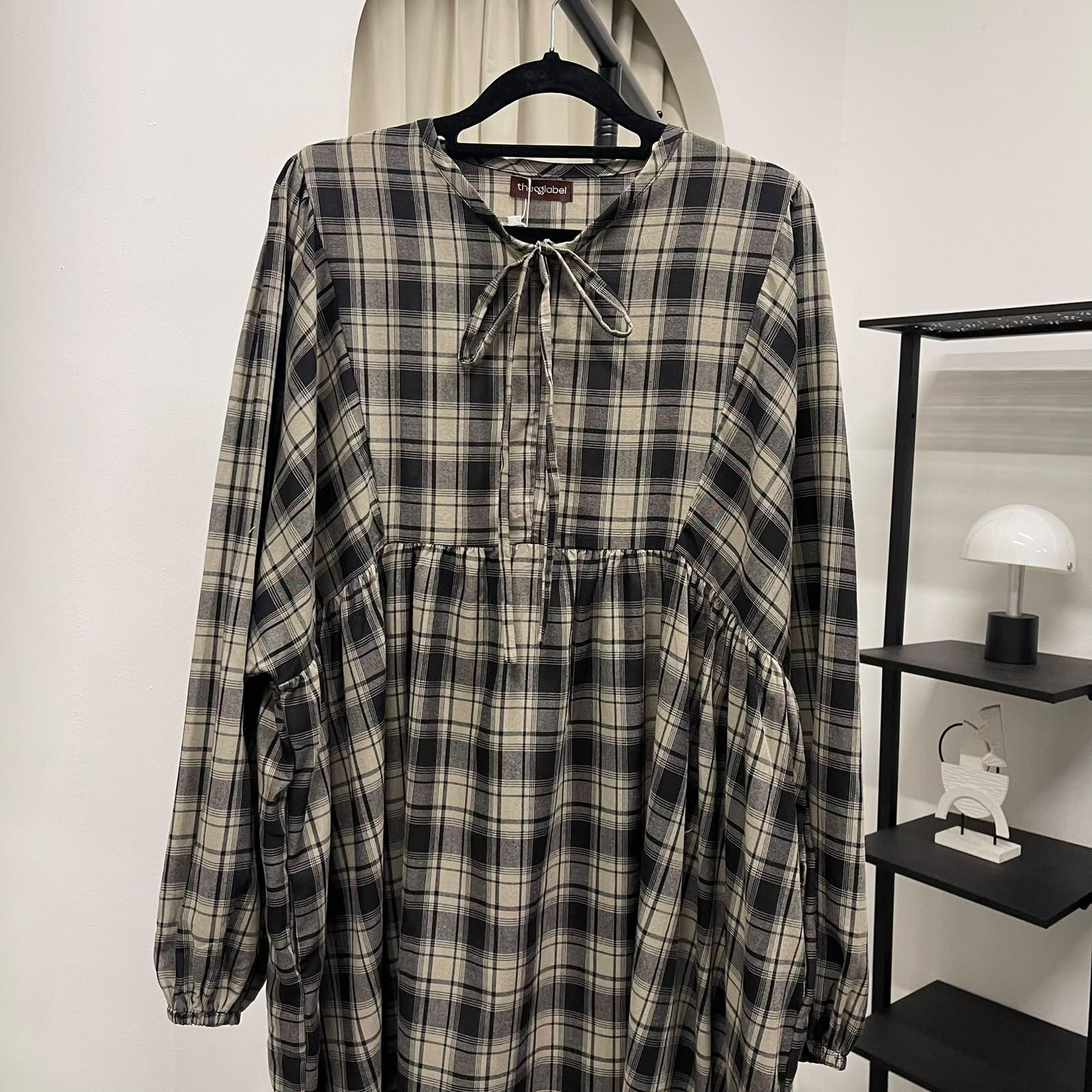 Zyra Dress (CGLABEL - Flannel)
