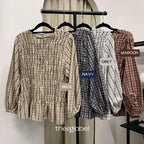 Kelly Checks Top (CG Curated Series)