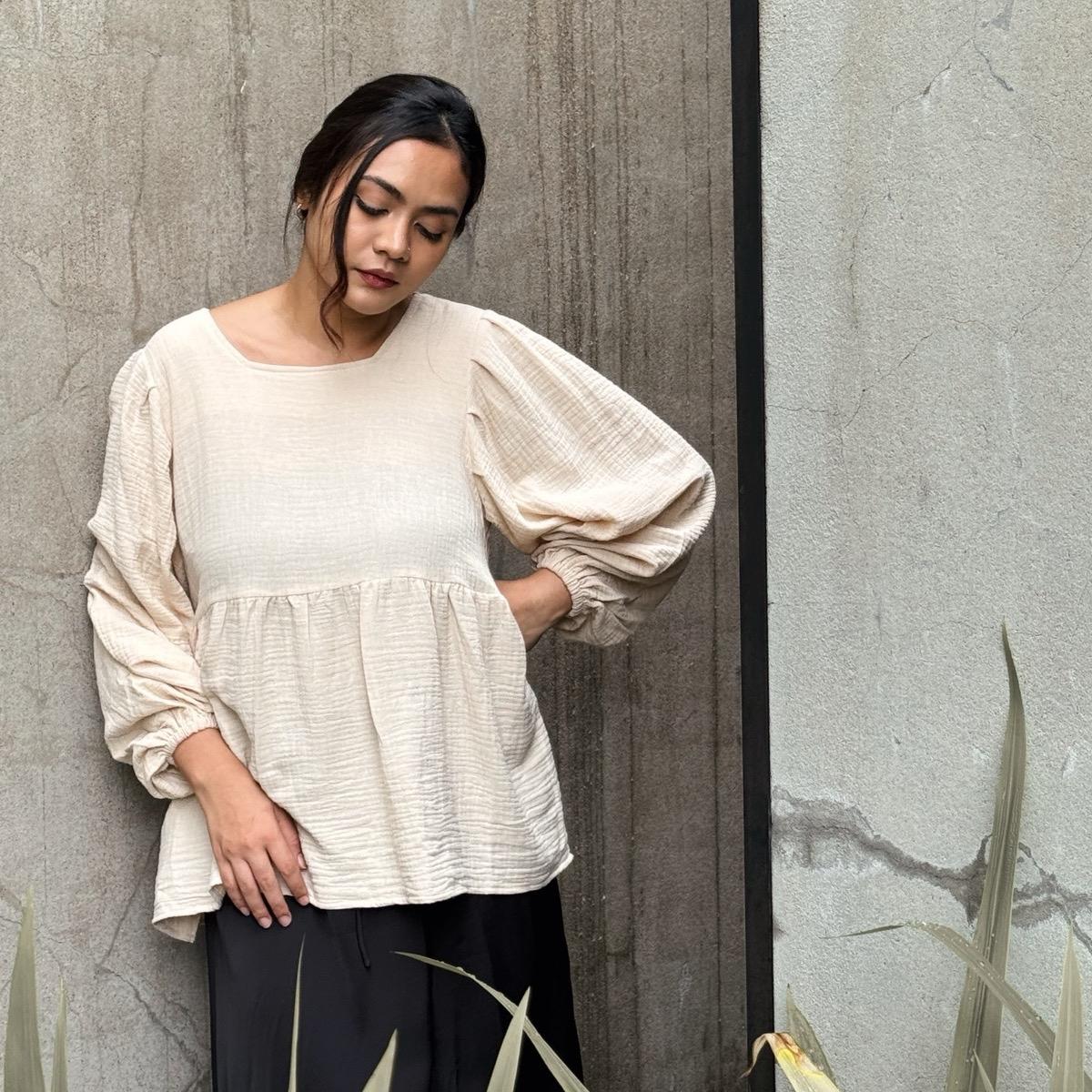 Easy Peplum Blouse (by thecglabel - Foam Series)