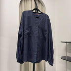 Signature Shirt (by thecglabel - Linen Stripes Woven)