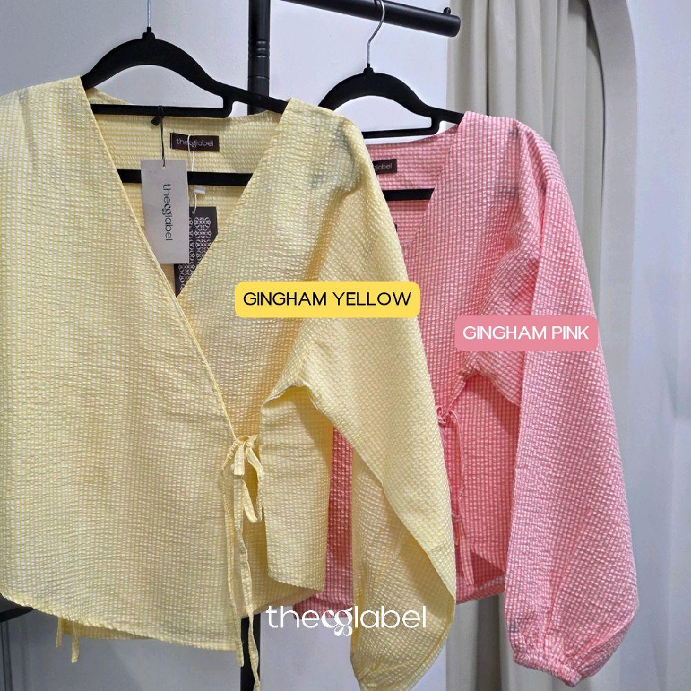 Kimono Blouse (CGLABEL - Seersucker)
