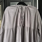 Babydoll Oversized Top (By thecglabel- Checkered Linen)