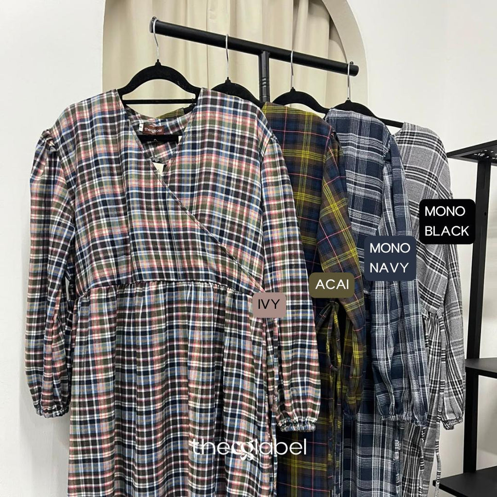 Fuss Free Kimono Dress (CGLABEL - Flannel)