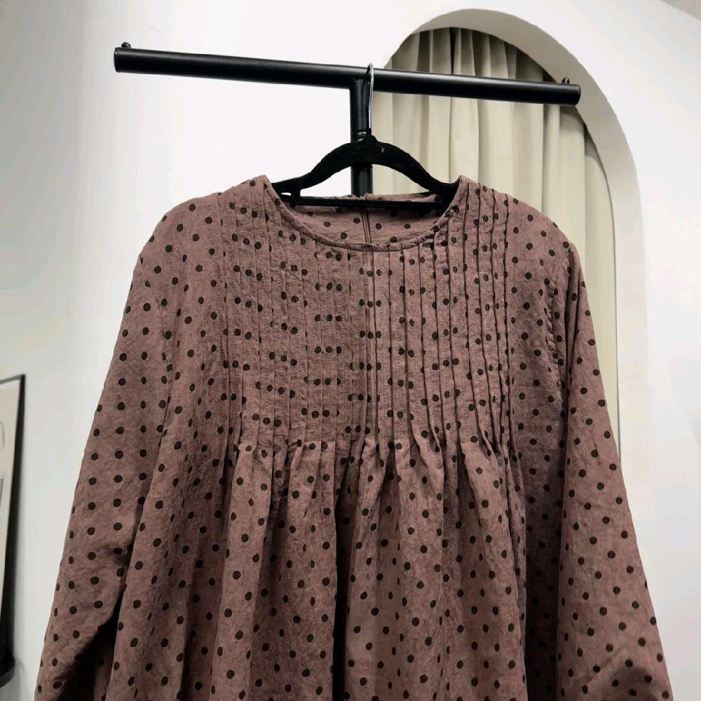 Yuna Polka Blouse (CG Curated Series)