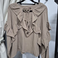 Thara Ruffles Blouse (By thecglabel - Cotton Foam Series)