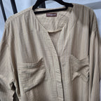 Signature Shirt (by thecglabel - Linen Stripes Woven)
