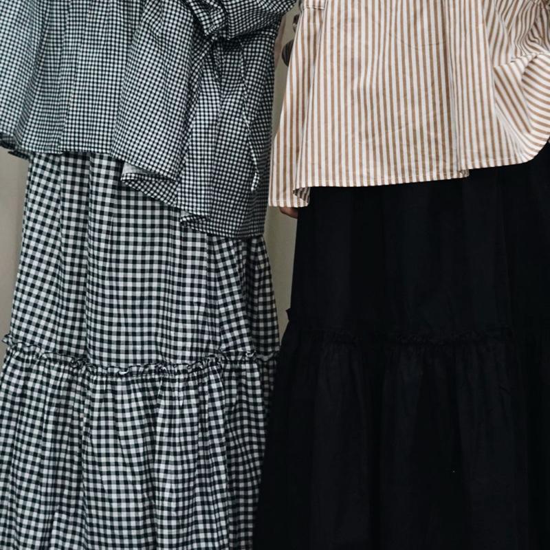 Rea Ruffles Skirt (CGLABEL - Japanese cotton)