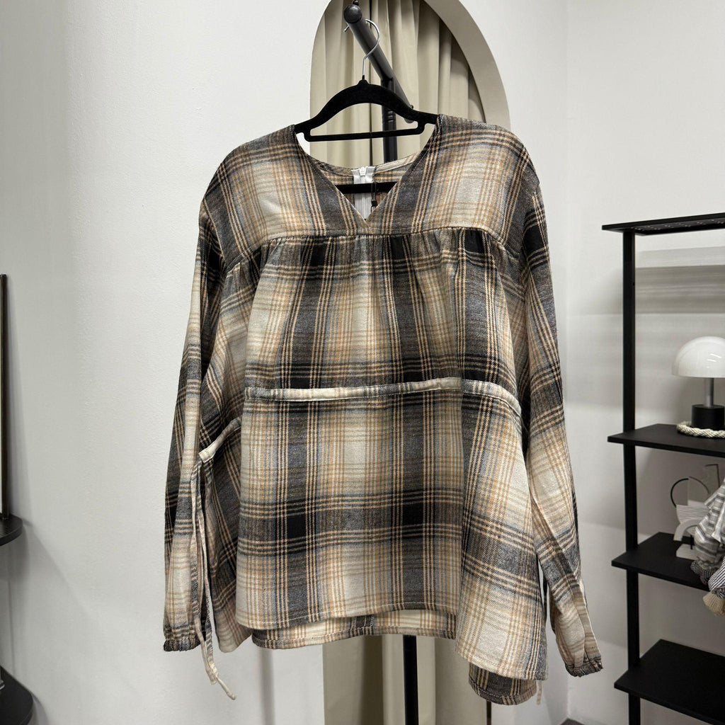 Strings Blouse (CGLABEL - Flannel)