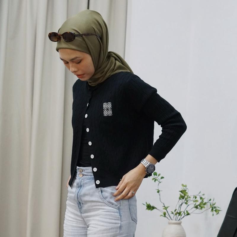 GG Cardigan (By thecglabel - Soft Cable Knit)