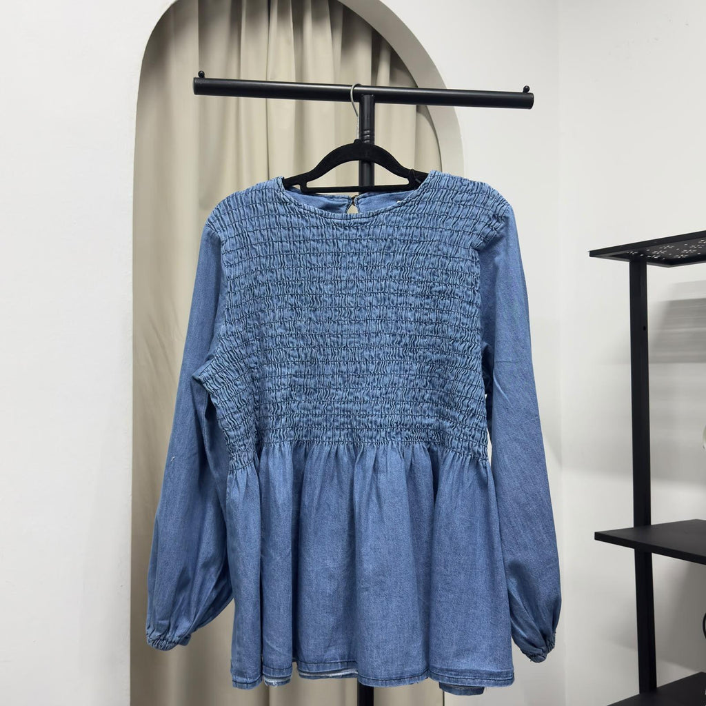 Hailey Denim Top (CG Curated Series)