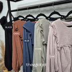 Serina Cropped Blouse (CGLABEL - Cotton Foam)