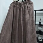 Striped Linen Skirt (Curated Series)