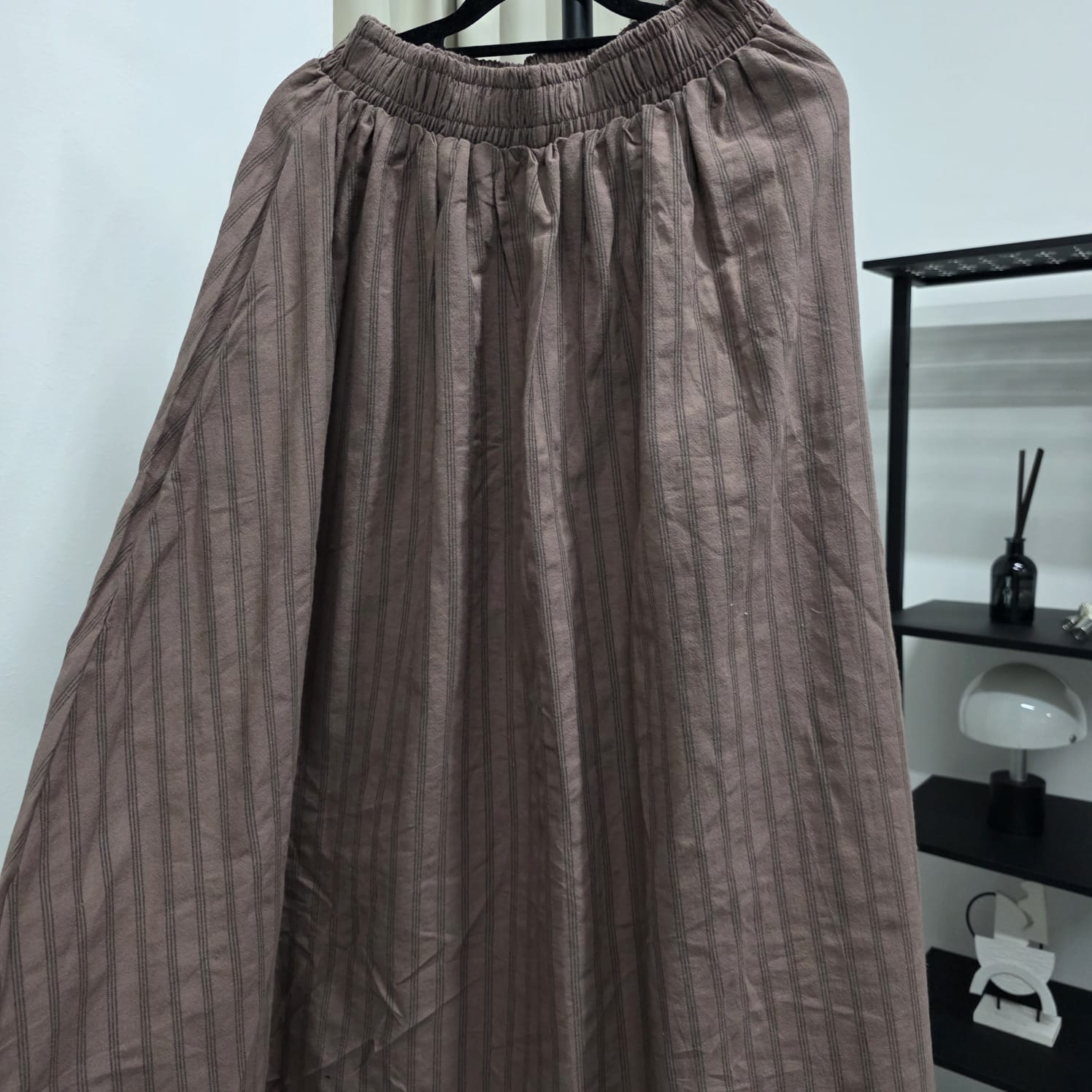 Striped Linen Skirt (Curated Series)