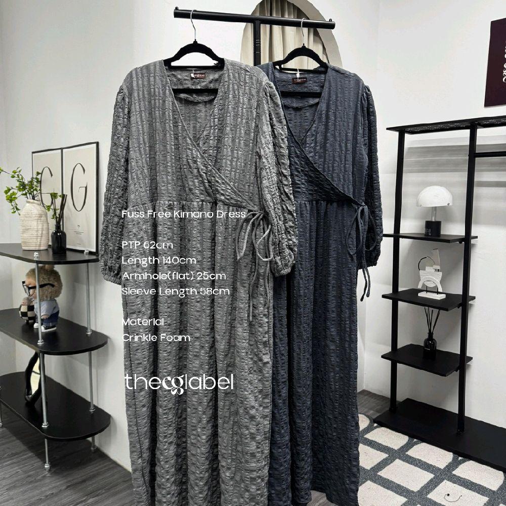 Fuss Free Kimono Dress (CGLABEL - Crinkle Foam)