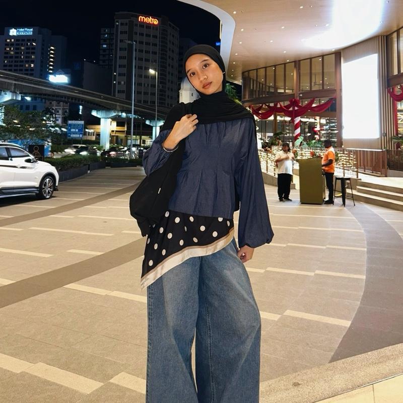 Nelly Blouse (CGLABEL - Soft Denim)