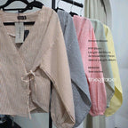 Kimono Blouse (CGLABEL - Seersucker)