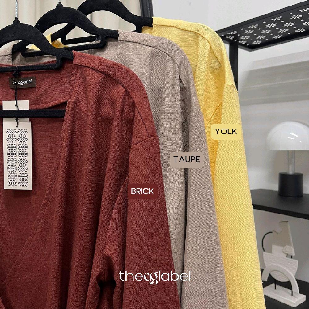 Kerry Kimono Blouse (CGLABEL - Linen)
