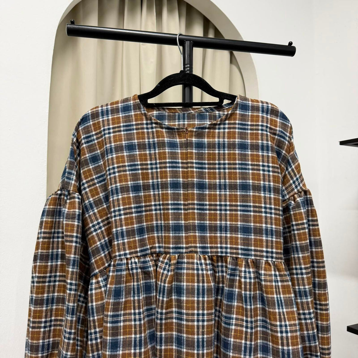 Chic Flannel Top (CG Curated Series)