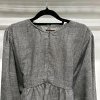 Elena Blouse - Salt Linen