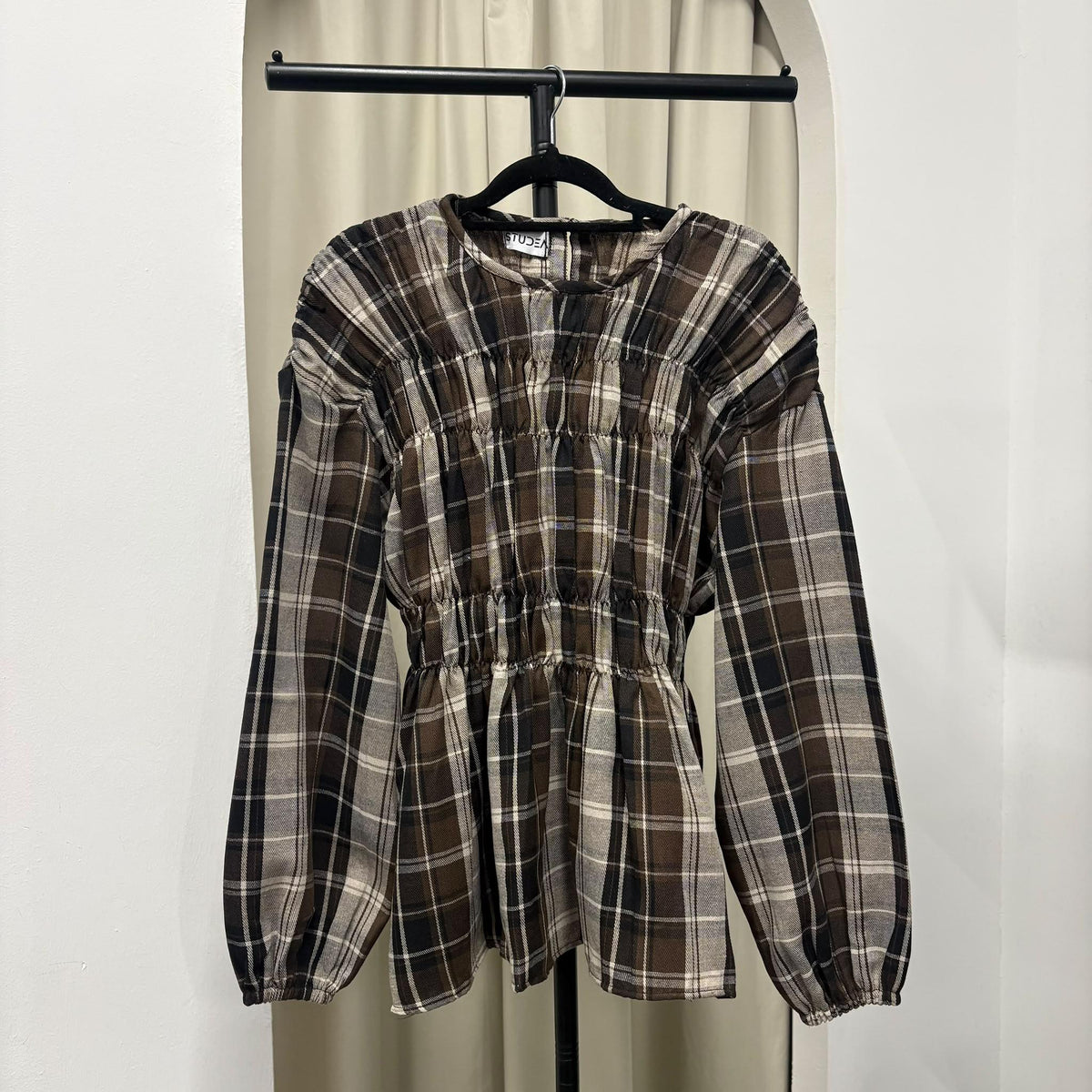 Georgia Scrunched Blouse (CG Curated Series)