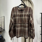Strings Blouse (CGLABEL - Flannel)