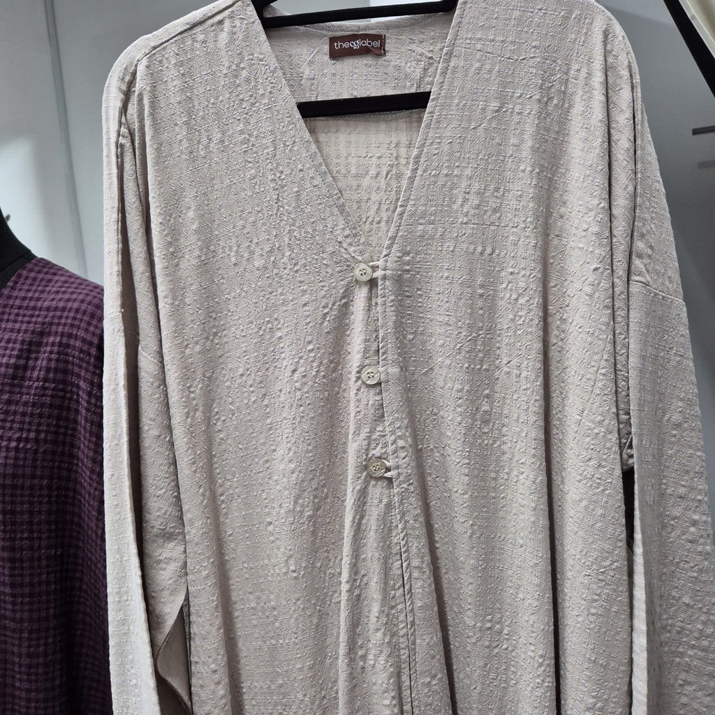 Kimono Outerwear (By thecglabel - Checkered Linen)