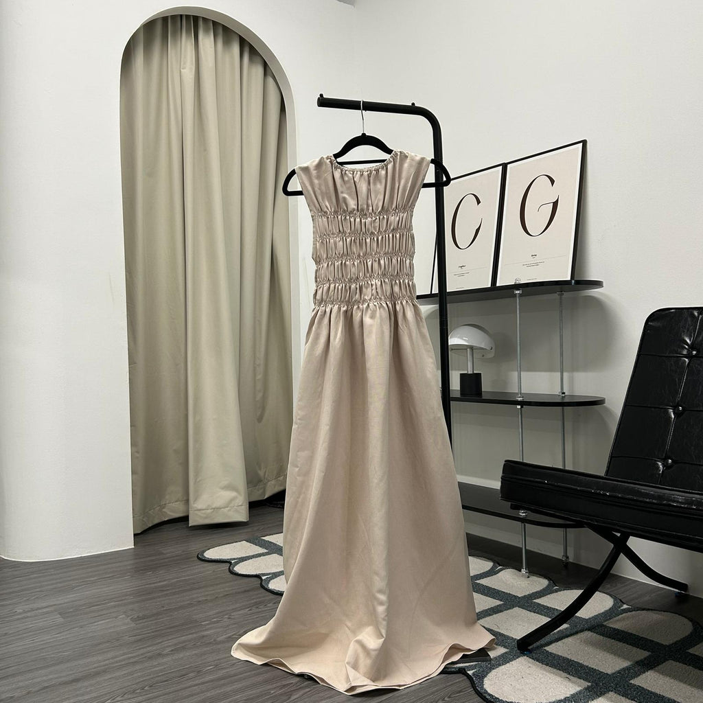 Smock Sleeveless Dress V.2 (By thecglabel - Linen Woven material)