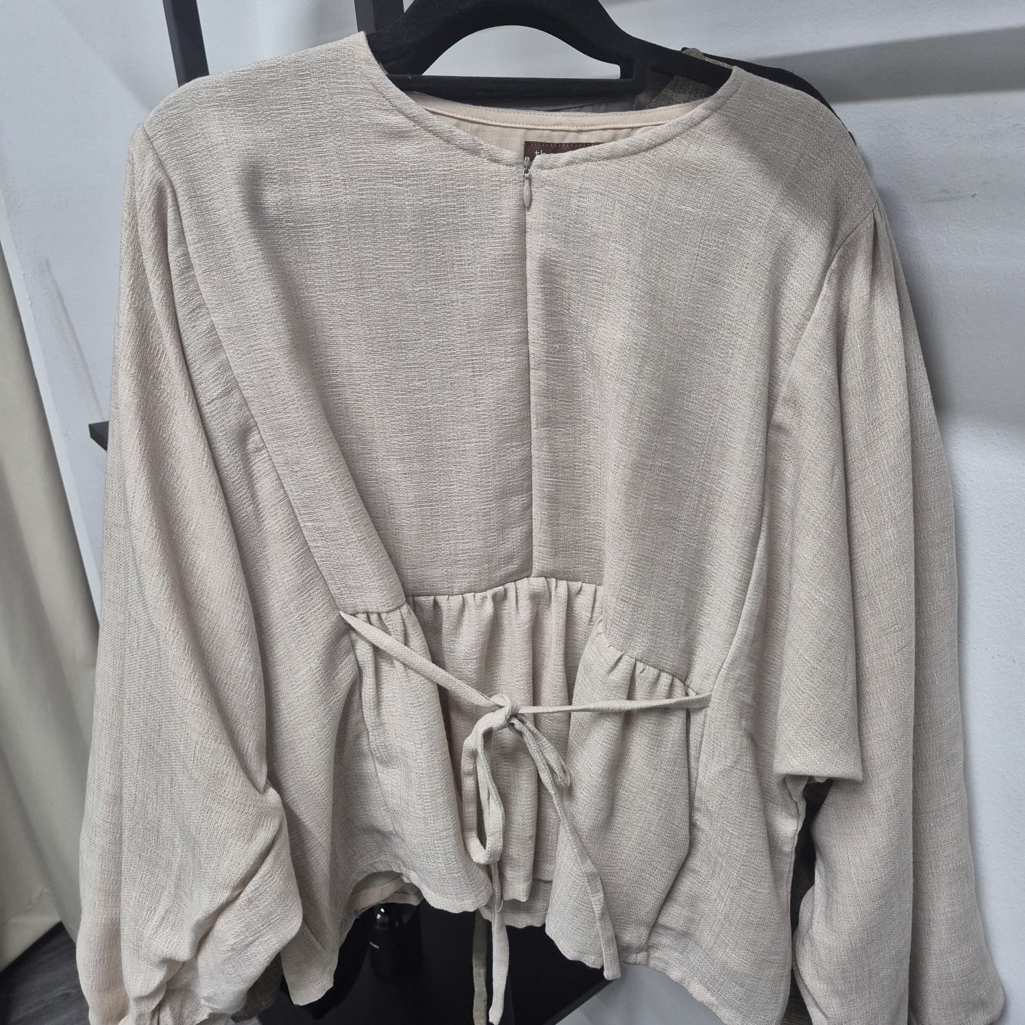 Elena Blouse - Salt Linen