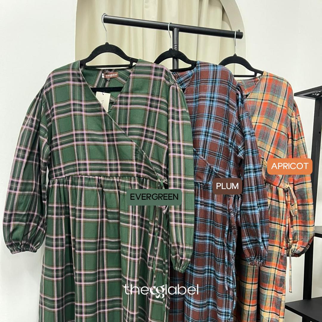 Fuss Free Kimono Dress (CGLABEL - Flannel)