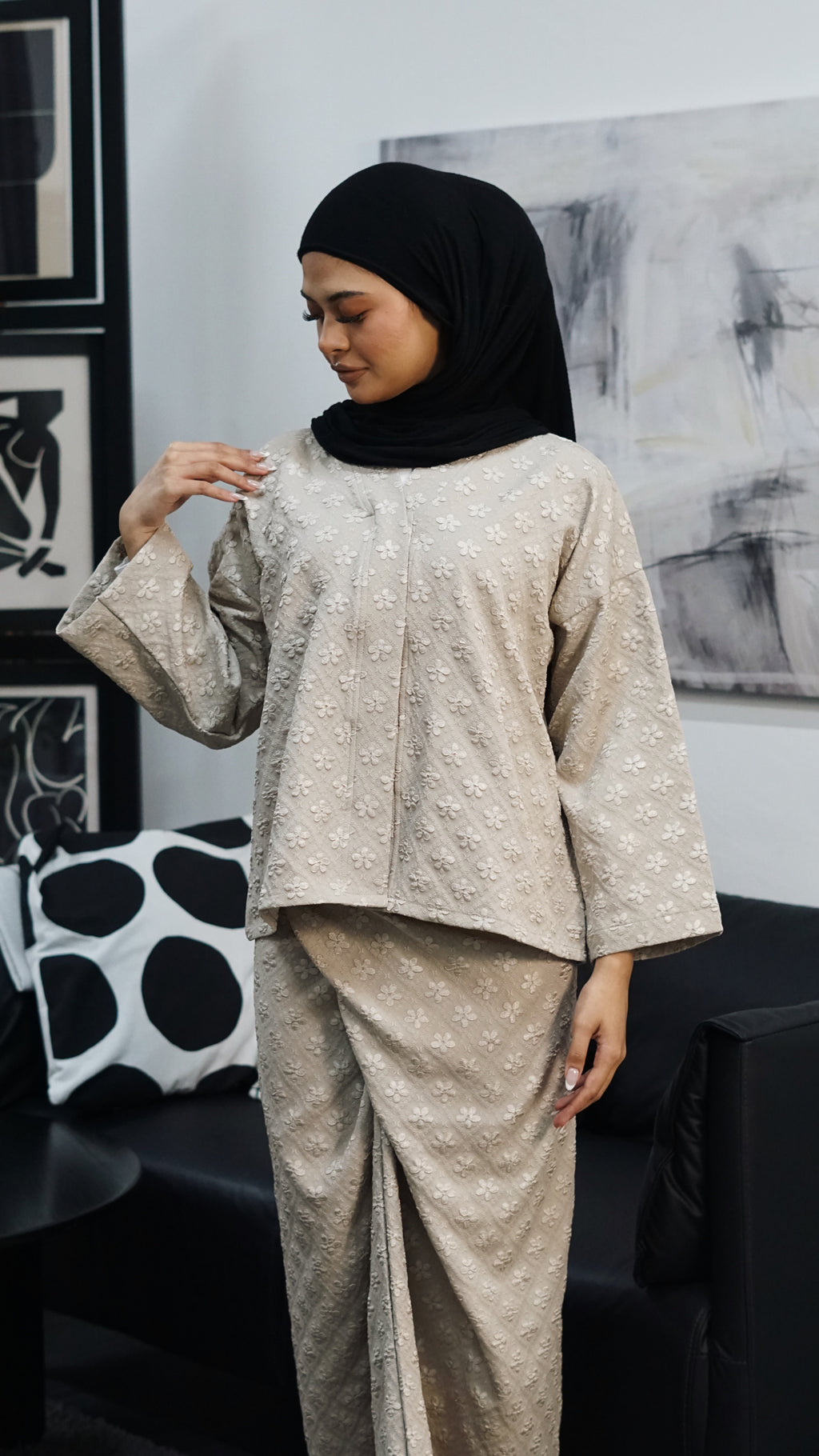 Alaia Kaftan Set (THECGLABEL - Raya Series 2026)