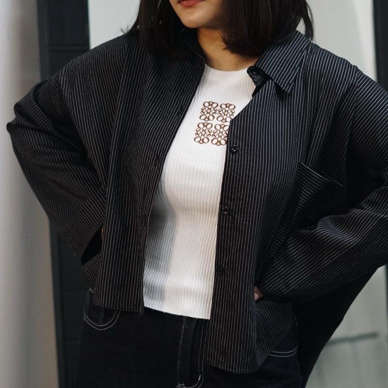 Boxy Shirt V.2 (By thecglabel - NR Stripes)