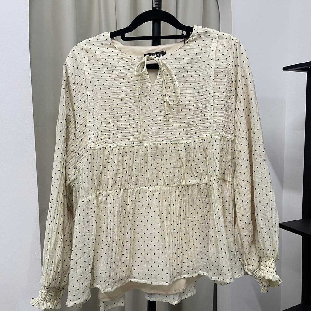 Poppy Polka (CGLABEL - Chiffon Crepe)