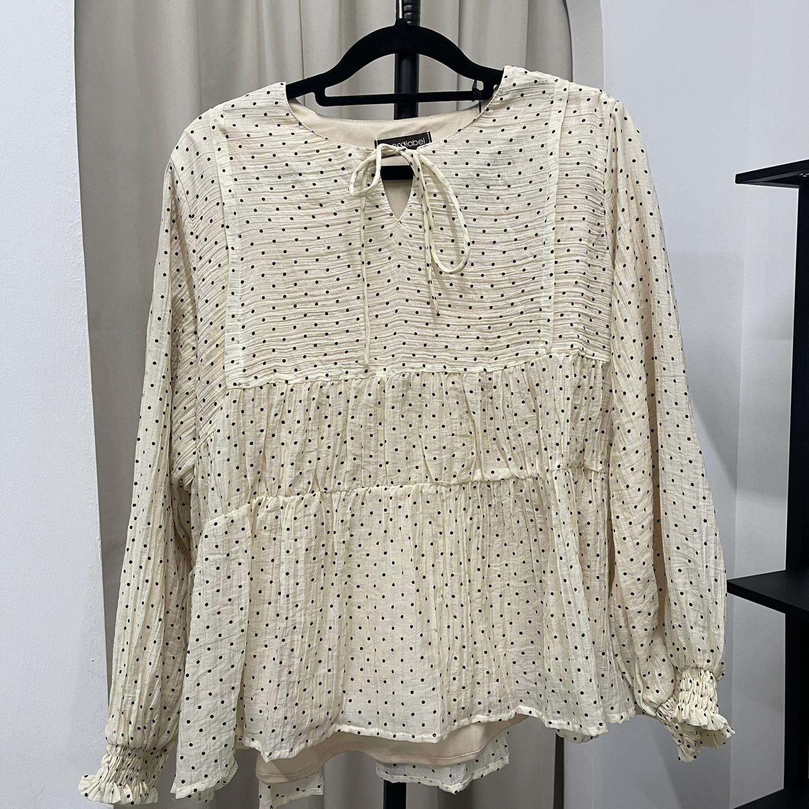 Poppy Polka (CGLABEL - Chiffon Crepe)