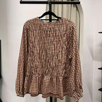 Nuha Checks Top (CG Curated Series)