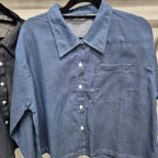 Boxy Denim Top (Curated Series)