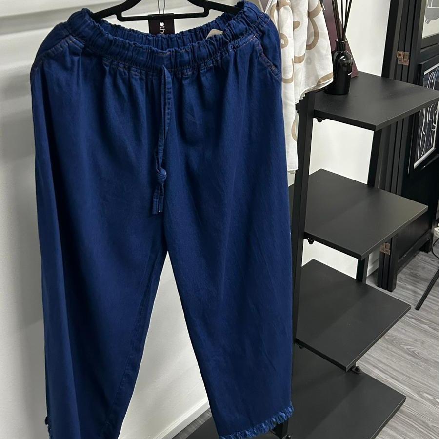 Frill Denim Pants (CG Curated Series)